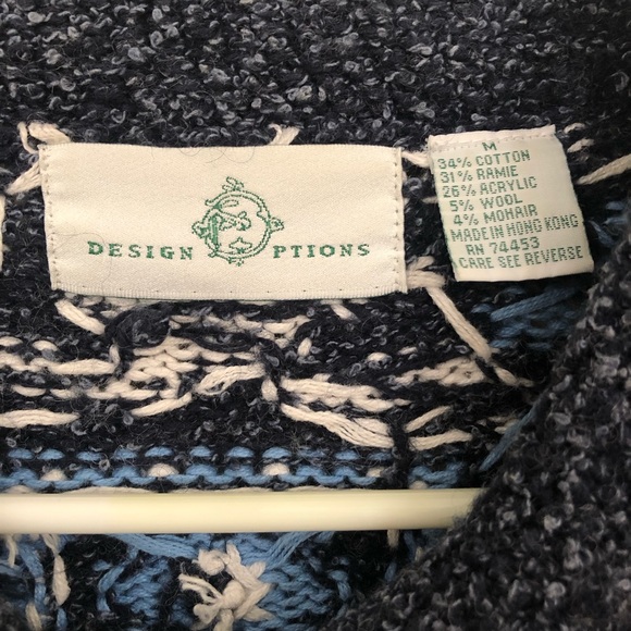 Vintage Design Options Wool Blend Sweater - Picture 4 of 6